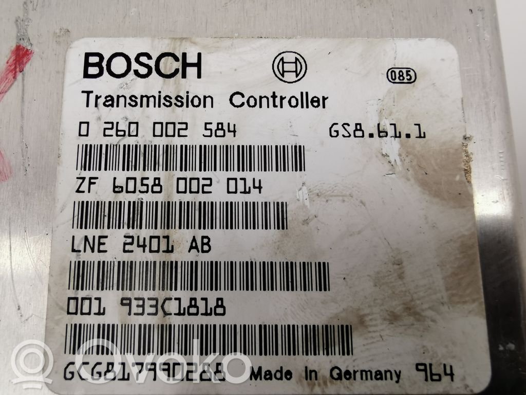Transmission control unit