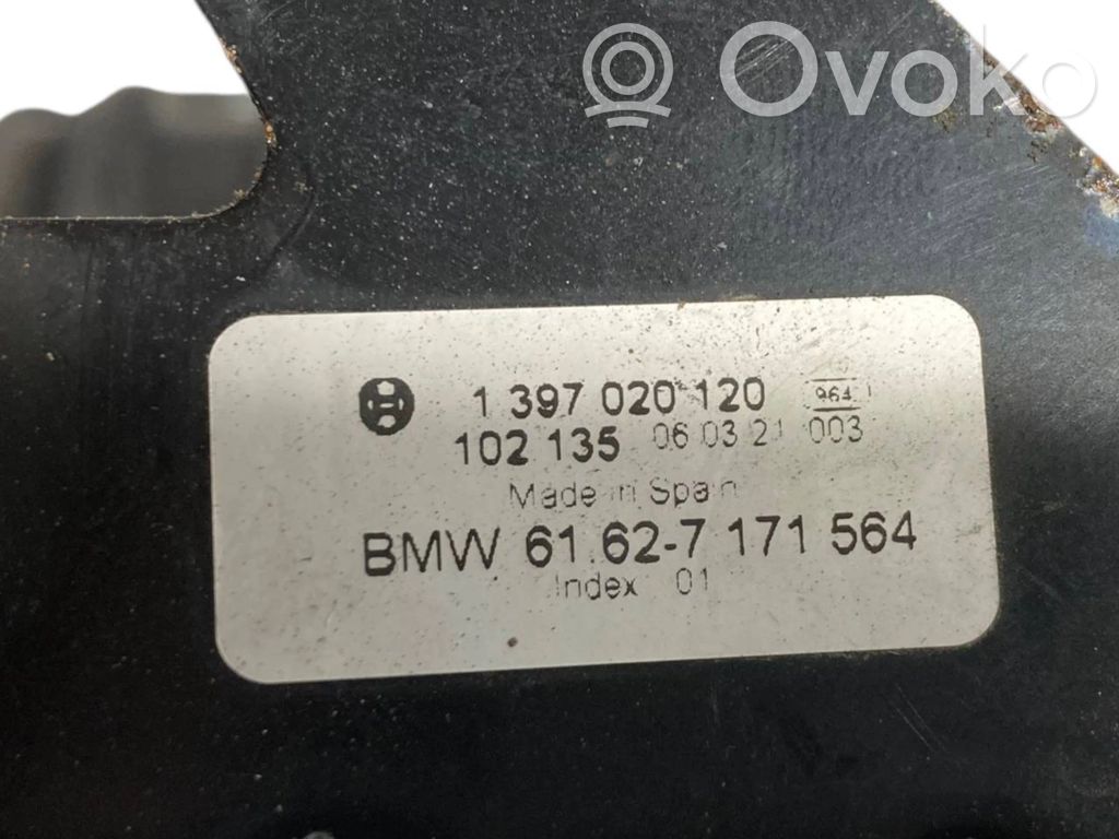 Rear window wiper motor
