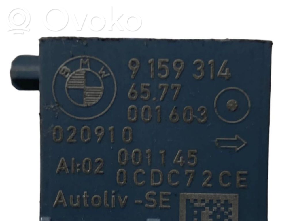 Airbag impact sensor