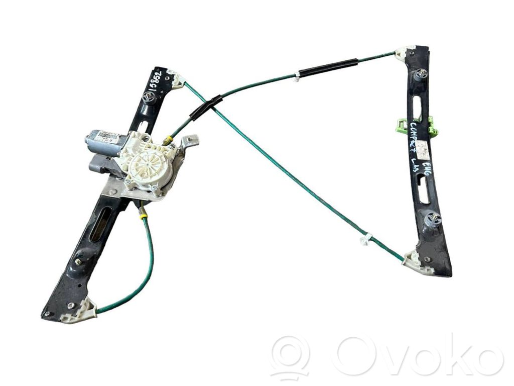 Front electric window lifter assembly