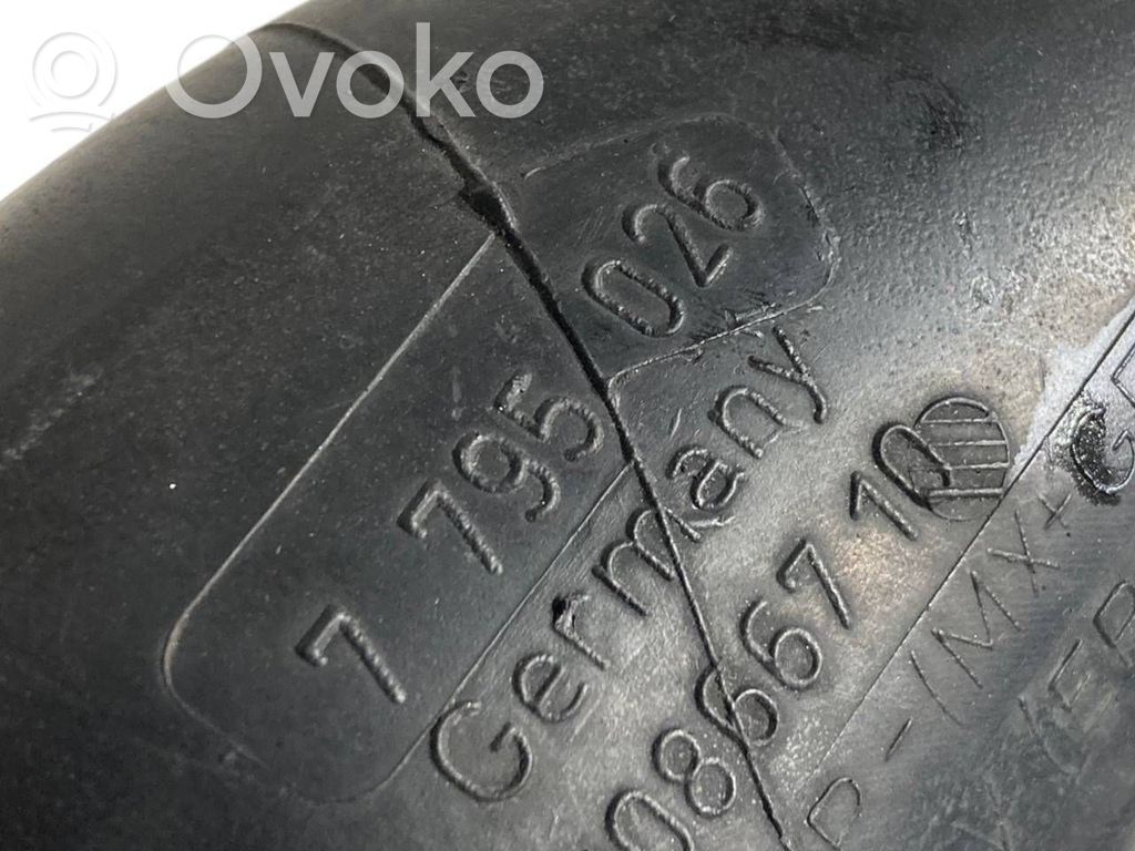 Gaisa caurule uz turbīnu