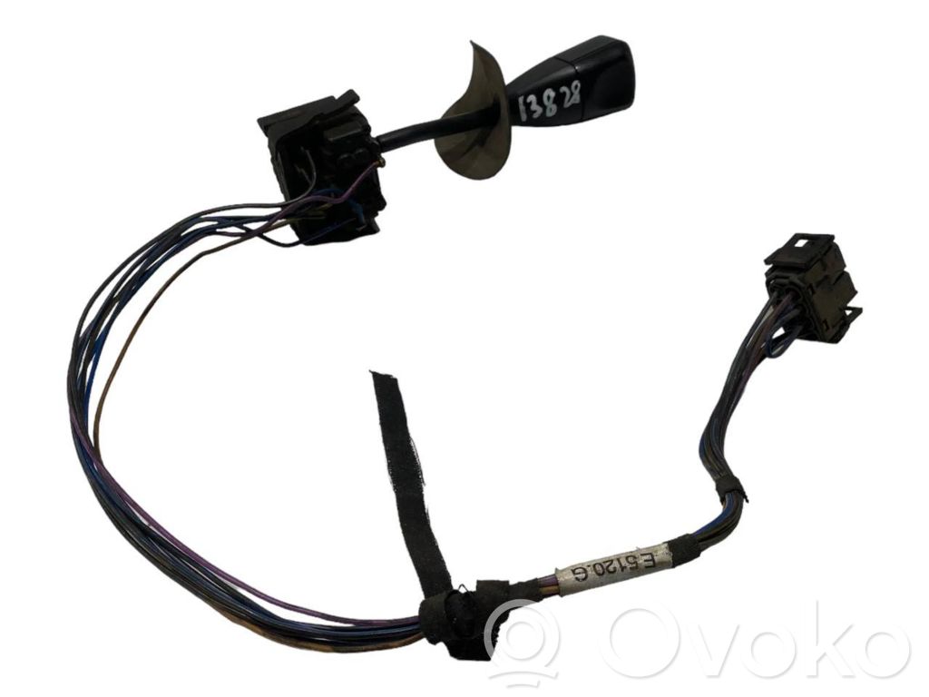Wiper control button stalk