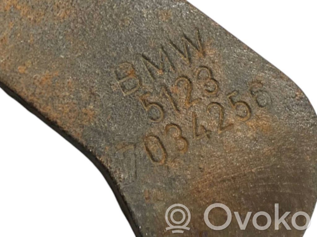 Engine hood lock loop