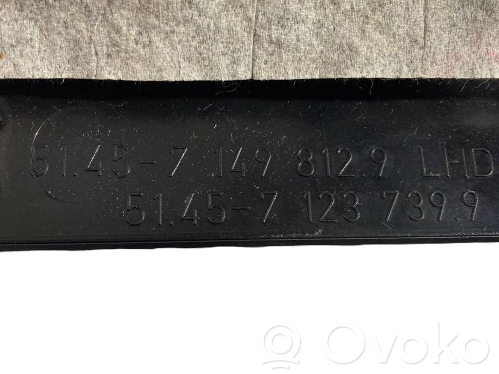 Panel decorative trim shield (lower)