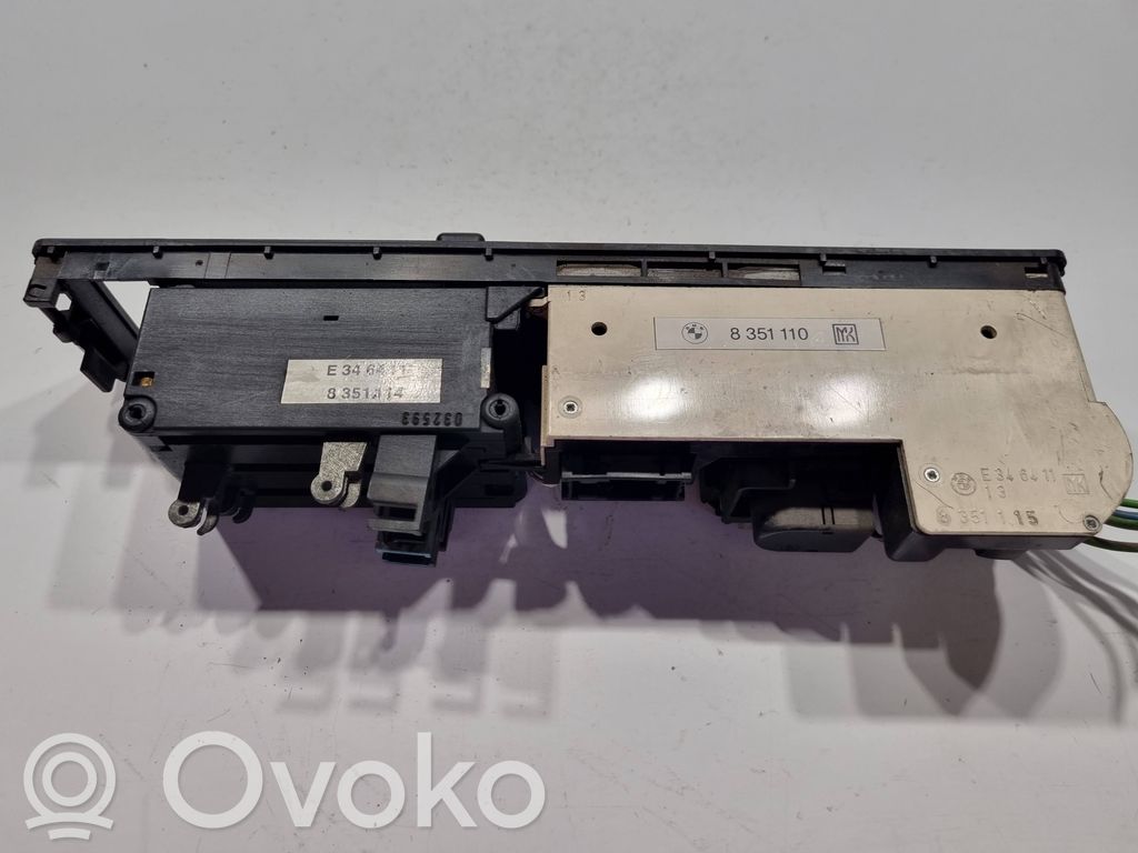 Air conditioning / climate control / interior heating control unit (in the passenger compartment)