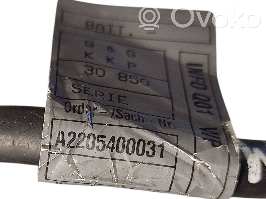 Mīnusa vads (akumulatora)