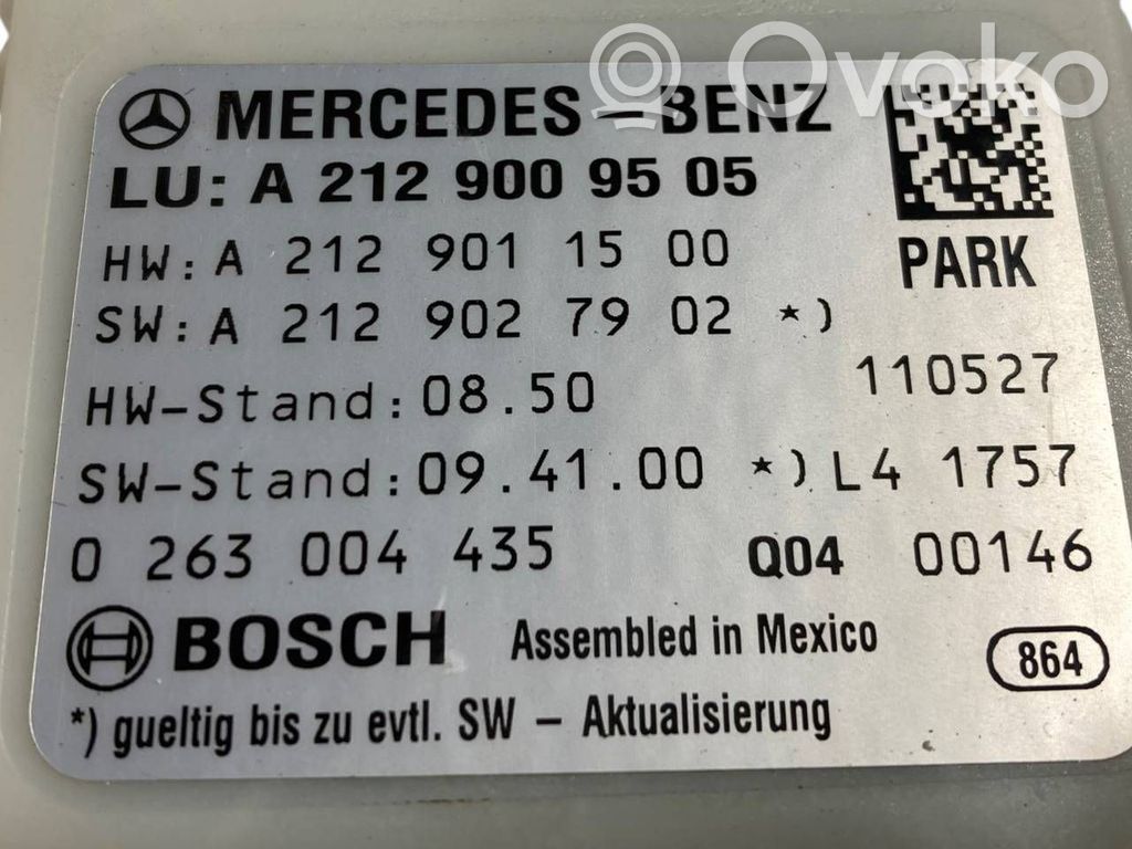 Parkošanas (PDC) vadības bloks