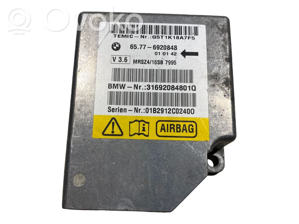 Gaisa spilvenu vadības bloks