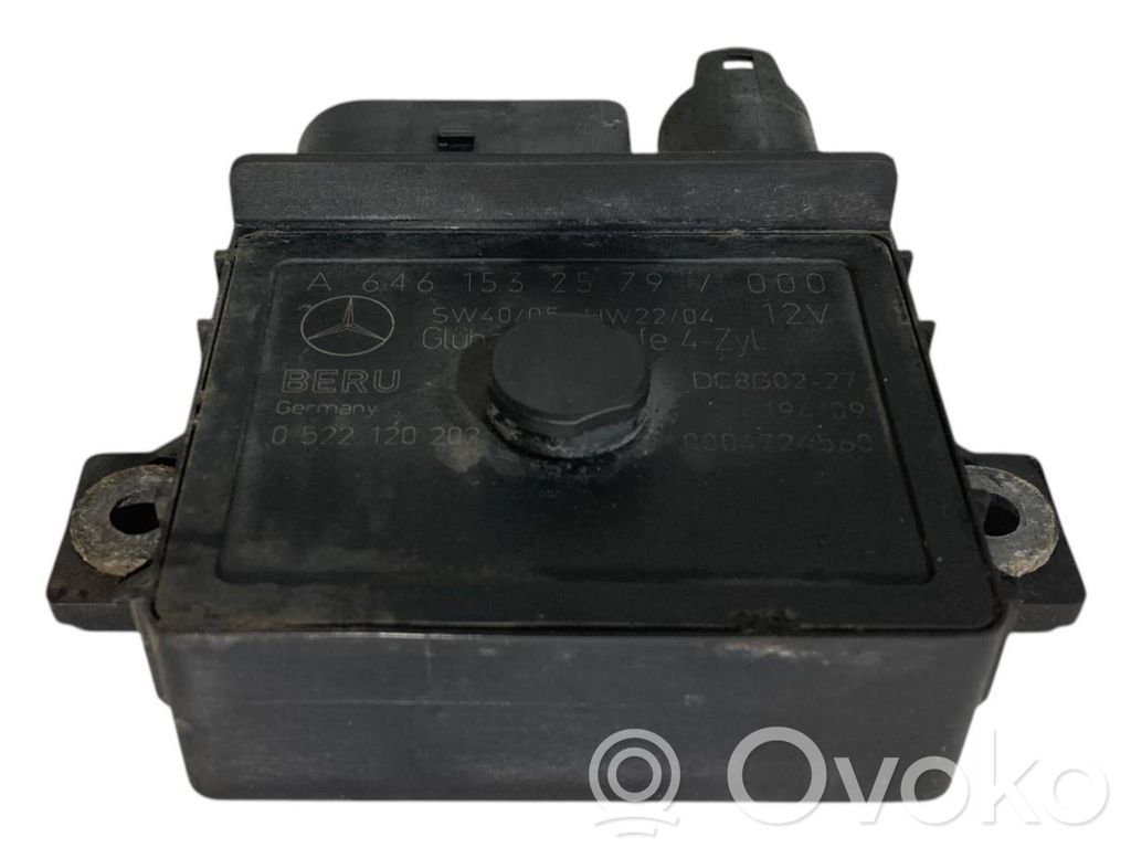 Glow plug relay