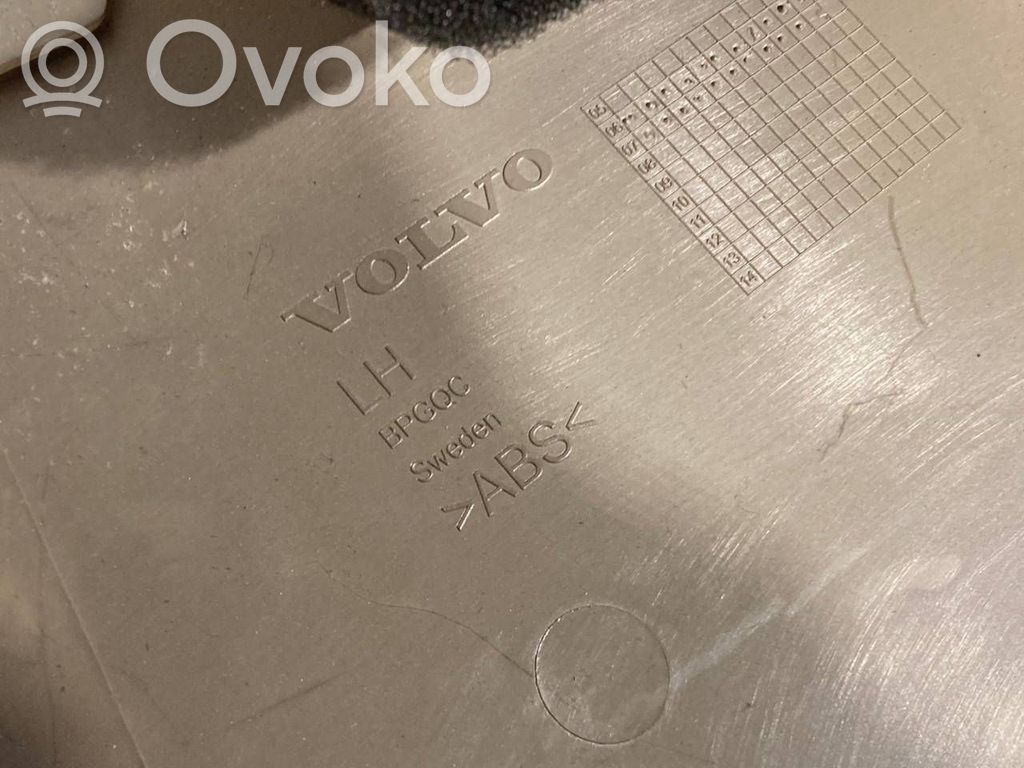 (B) statņa dekoratīvā apdare (apakšdaļa)