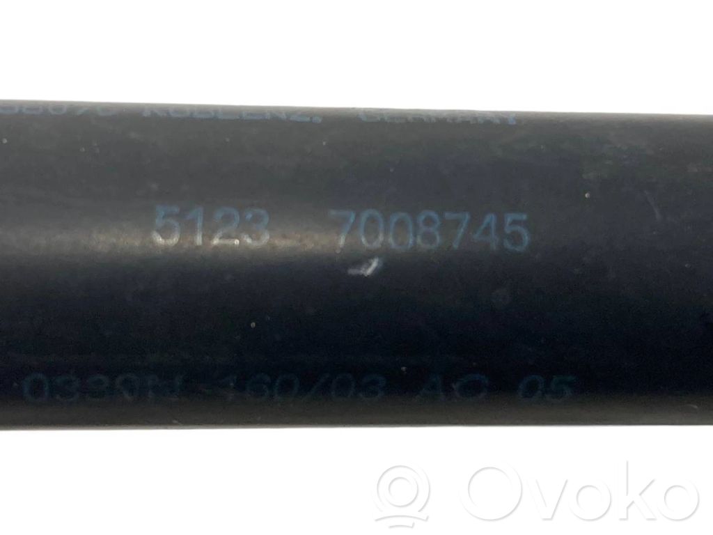 Engine hood damper