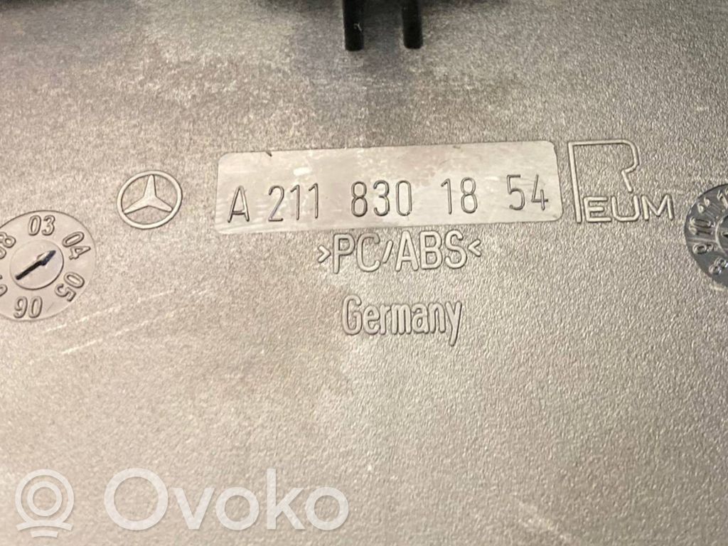 Gaisa kondicioniera / klimata kontroles / salona apsildes vadības bloks (salonā)