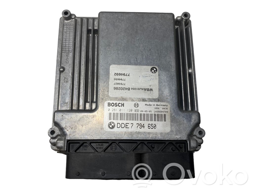 Aizdedzes ECU komplekts