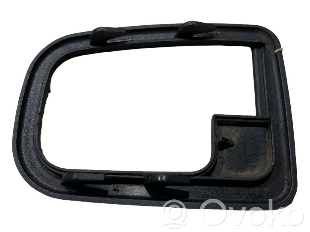 Rear door handle cover