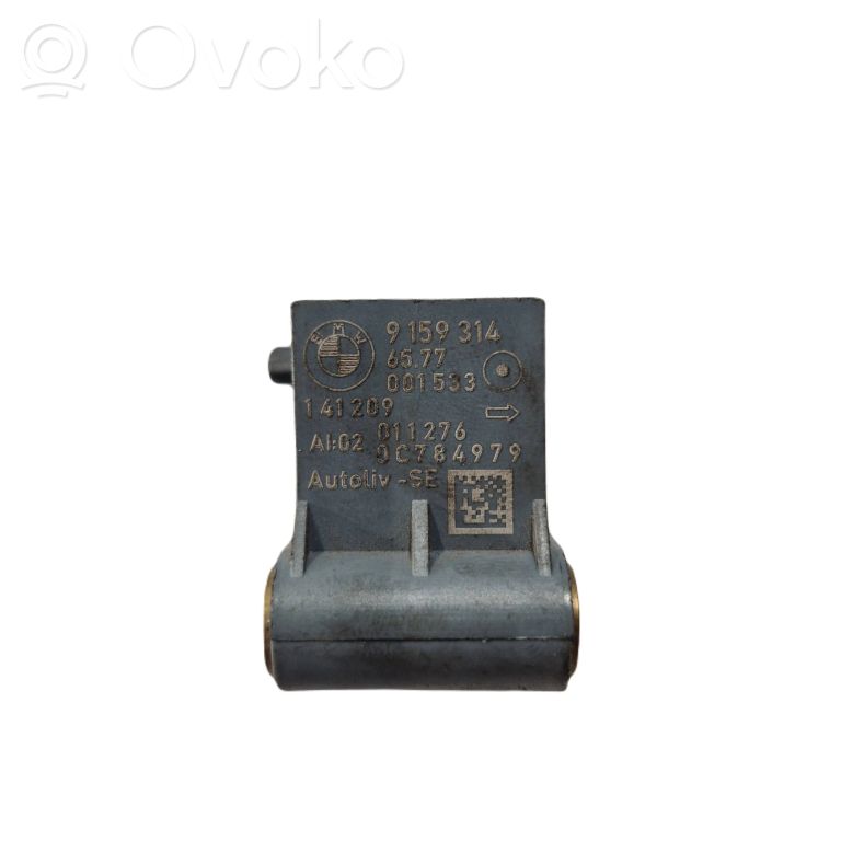 Airbag impact sensor