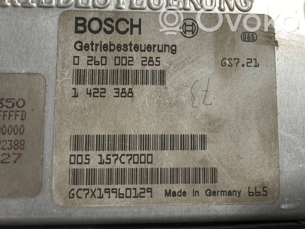 Pārnesumkārbas vadības bloks