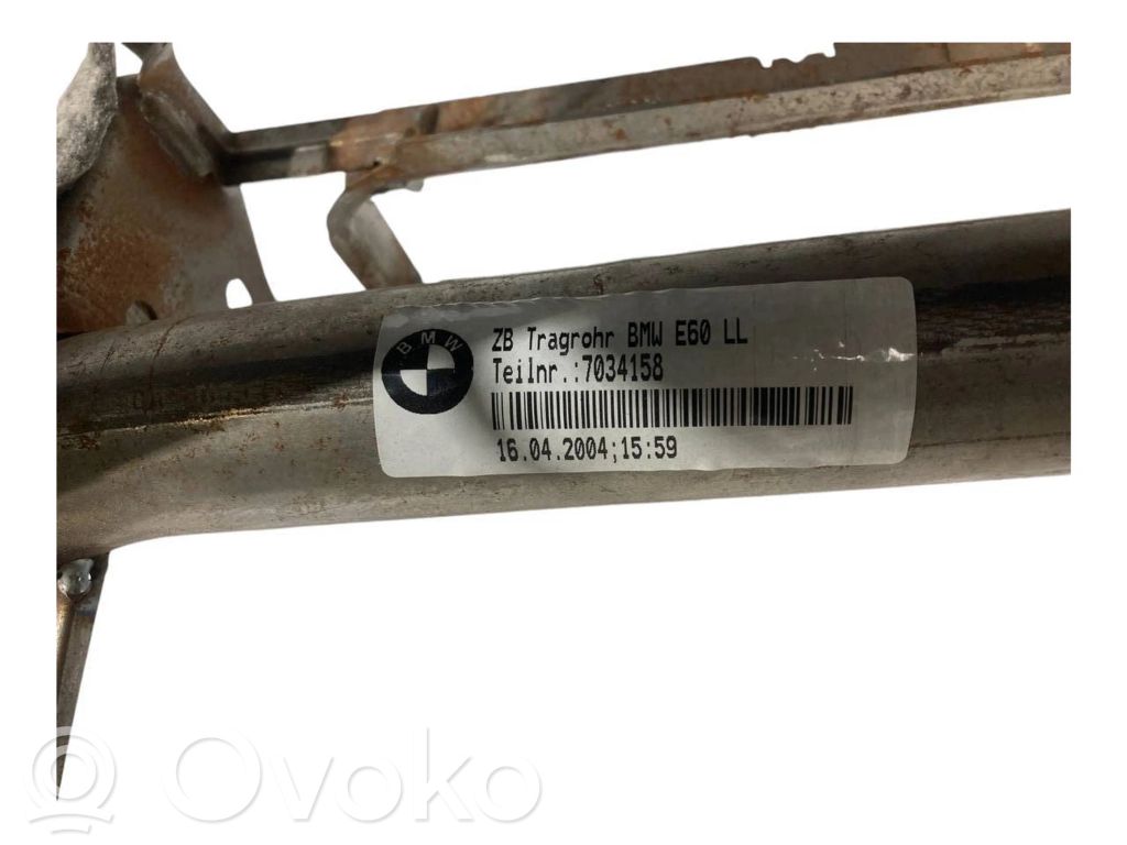 Front panel mounting beam