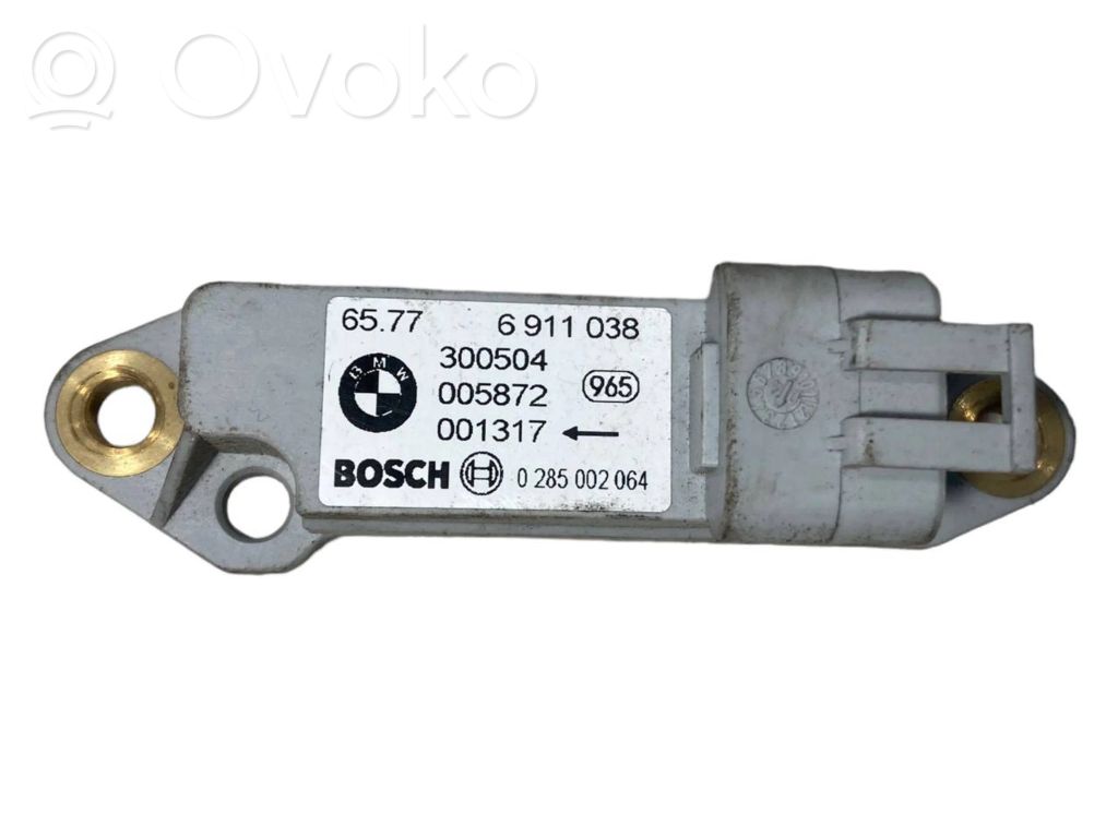 Airbag impact sensor