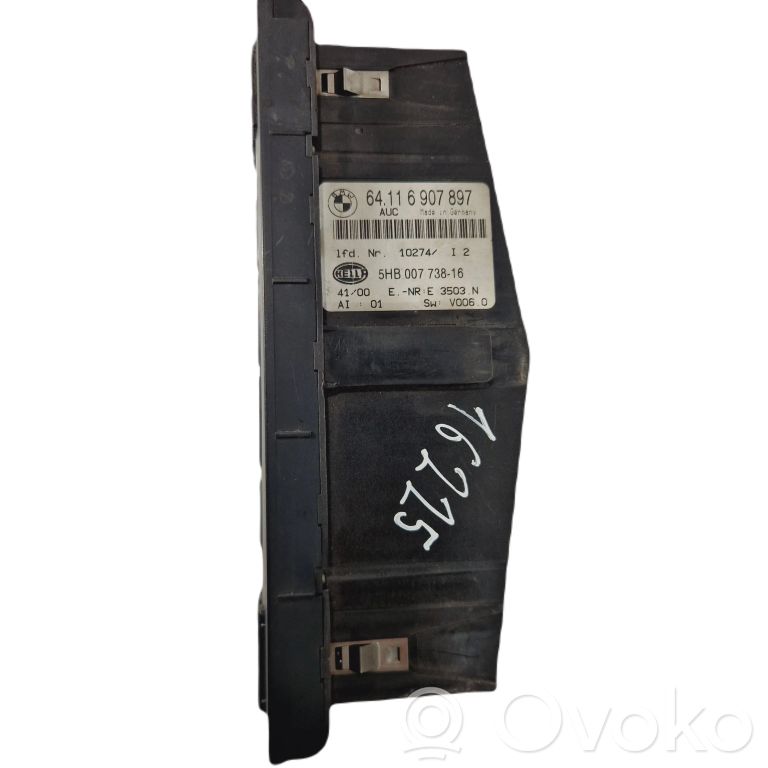 Gaisa kondicioniera / klimata kontroles / salona apsildes vadības bloks (salonā)