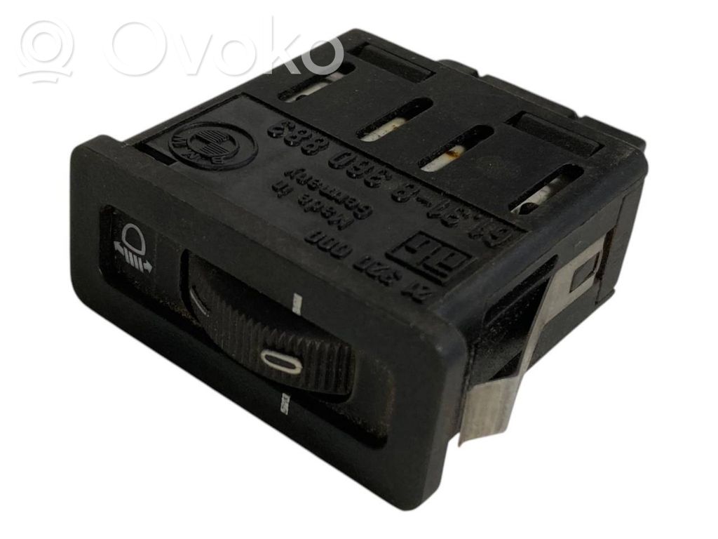Headlight leveling switch