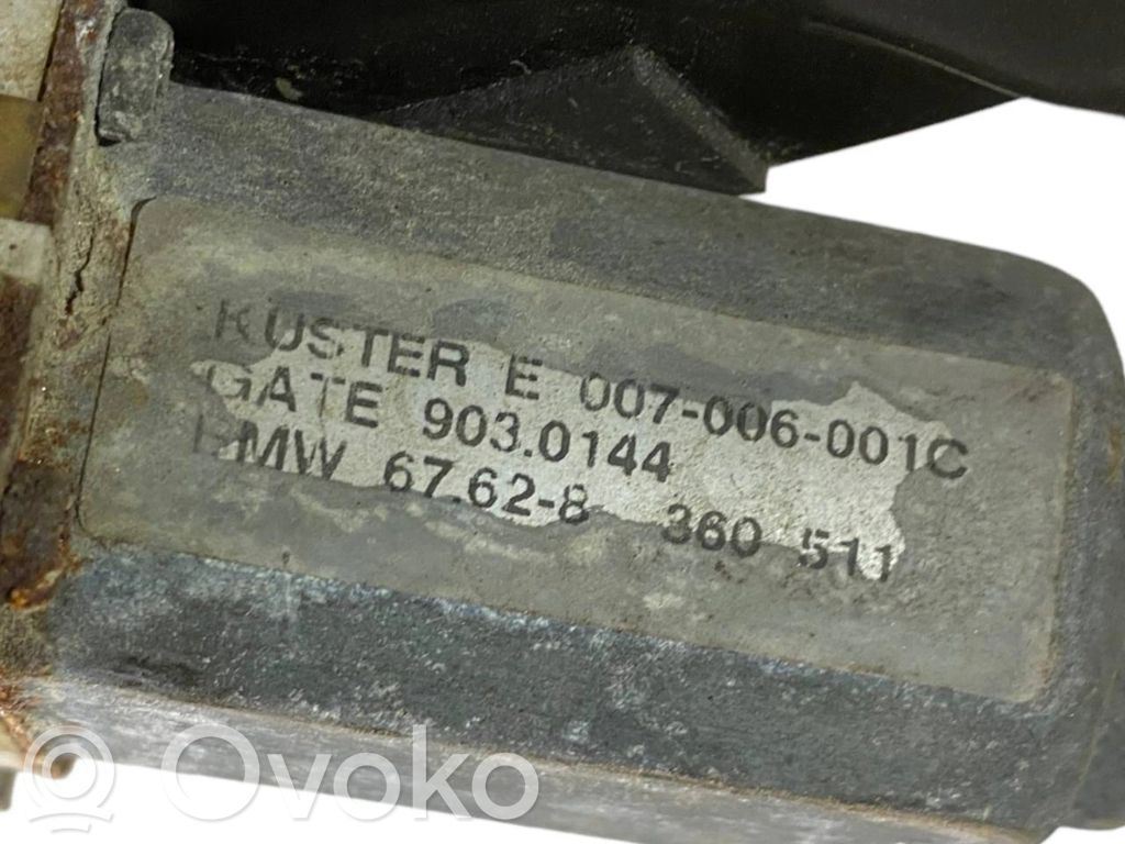 Priekšpusē elektriskā loga pacelšanas mehānisma komplekts