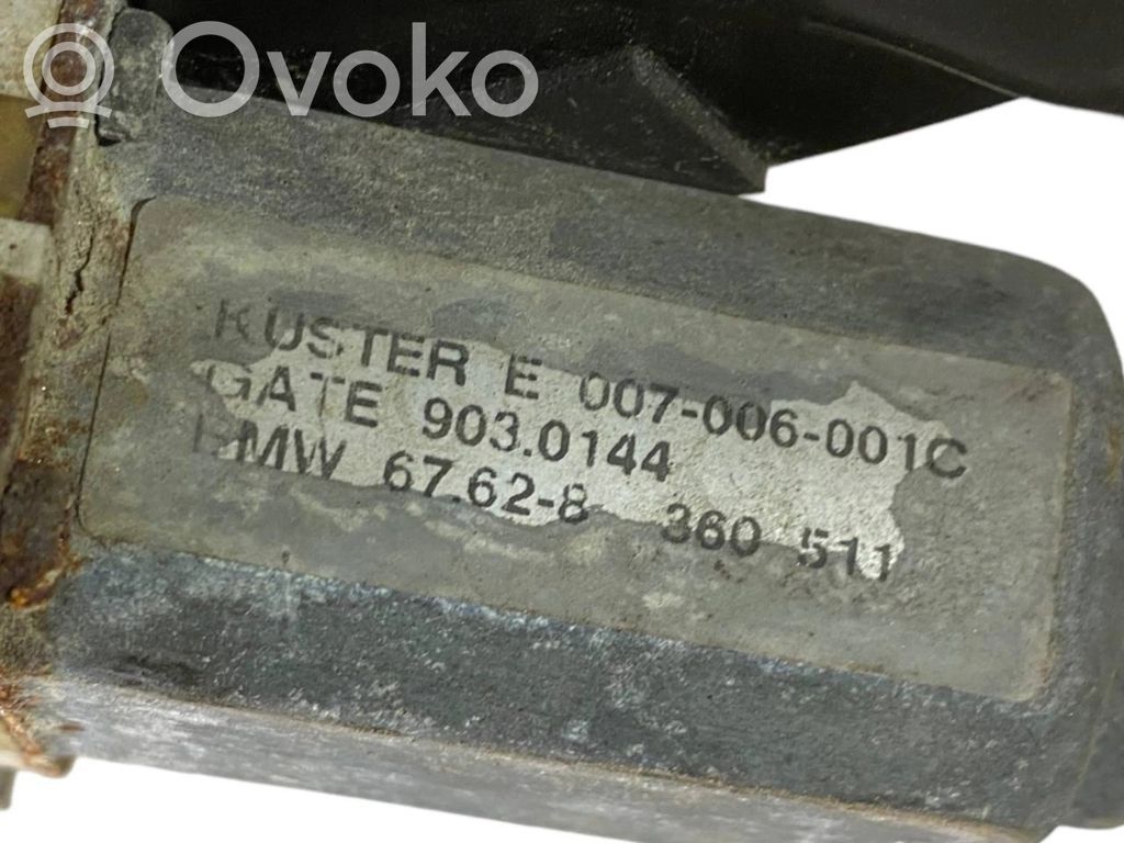 Front electric window lifter assembly