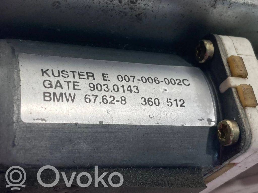 Priekšpusē elektriskā loga pacelšanas mehānisma komplekts