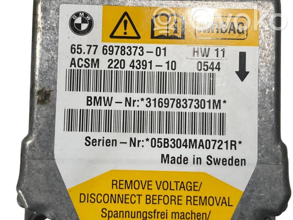 Gaisa spilvenu vadības bloks