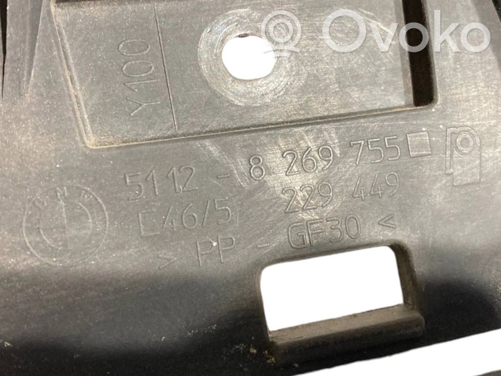 Кронштейн крепления заднего бампера