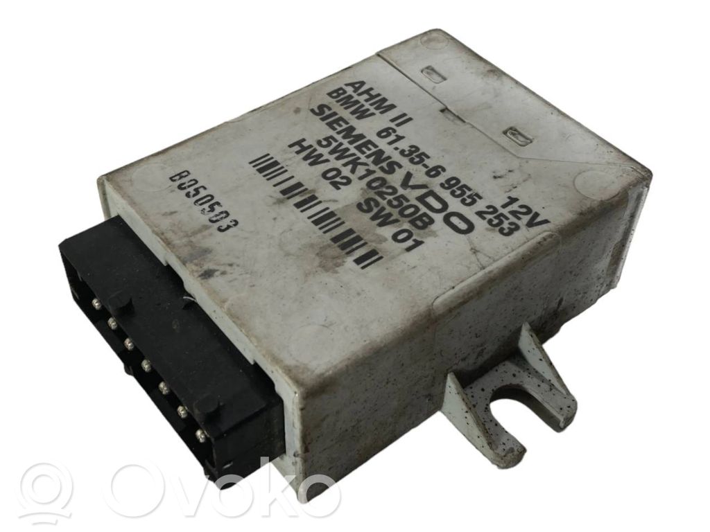 Trailer hitch control unit