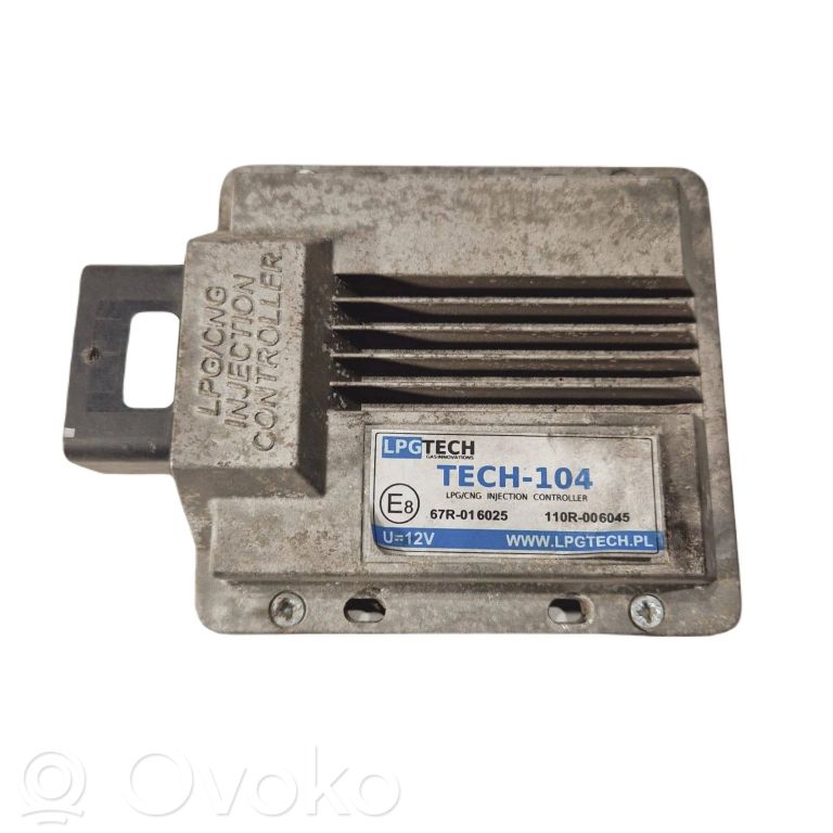 Gāzes iekārtas vadības bloks