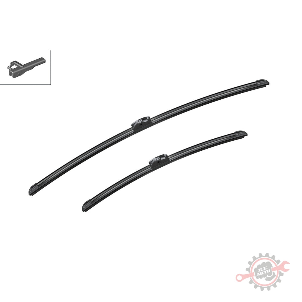 Bosch logu stikla tīrītāja slotiņas BMW F10, F11, F07, F01–F04