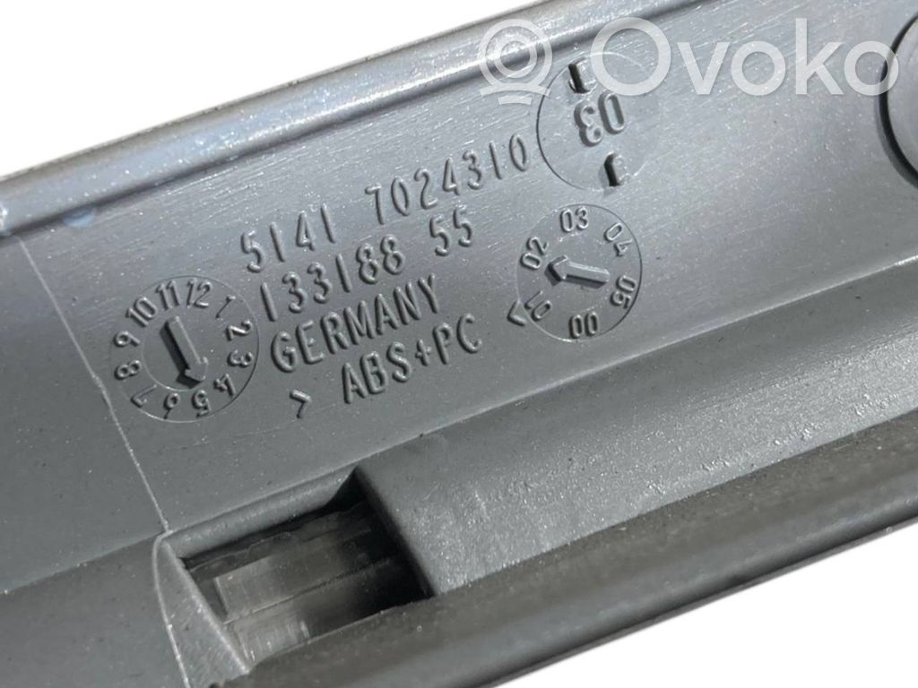 Another type of decorative trim detail on the front of the door