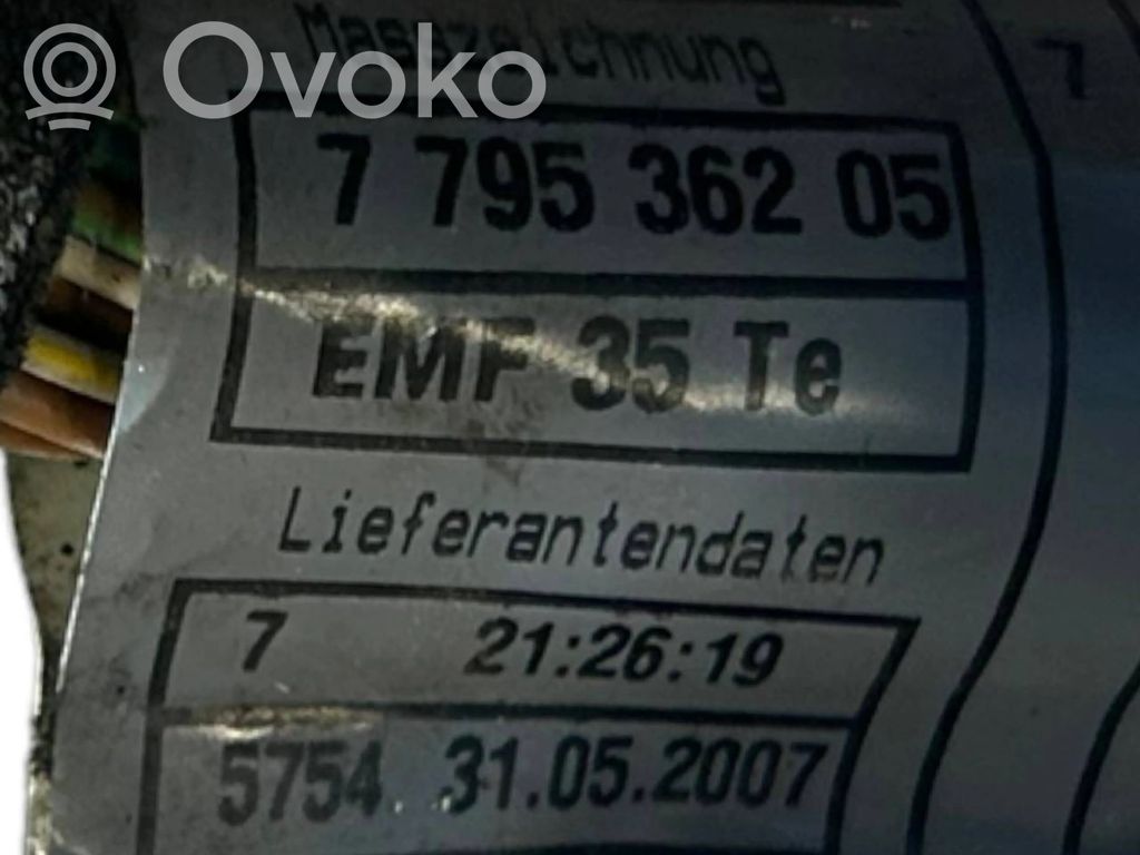 Dzinēja vadu instalācija
