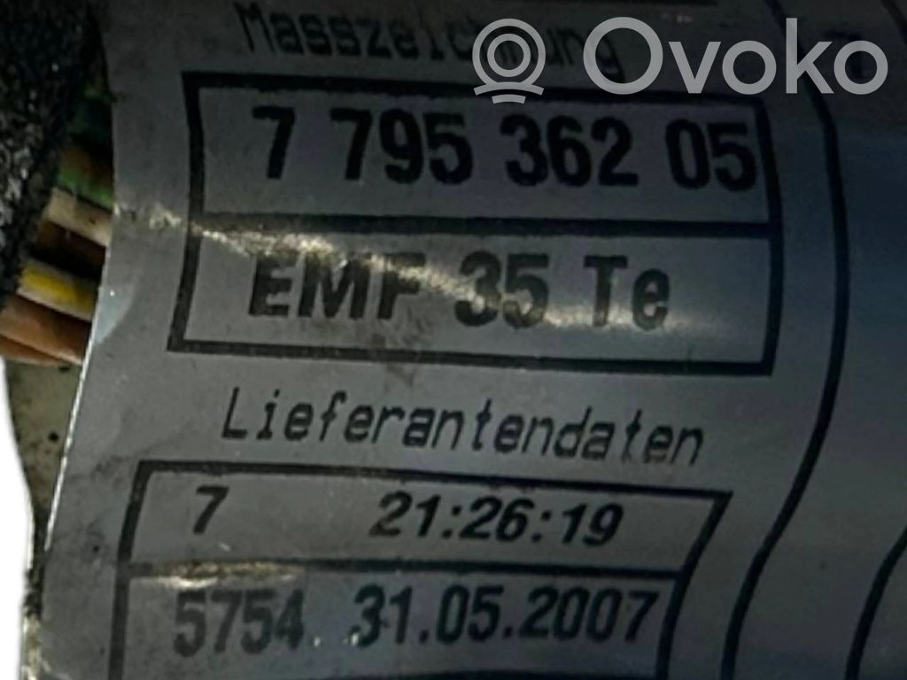 Dzinēja vadu instalācija