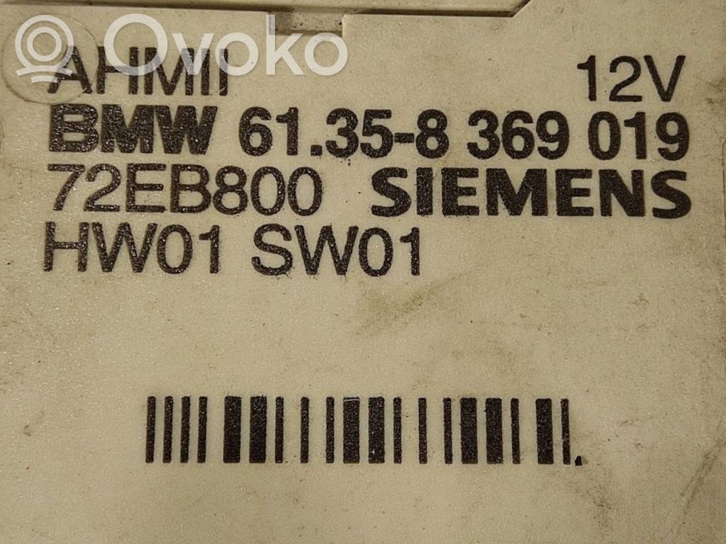 Trailer hitch control unit