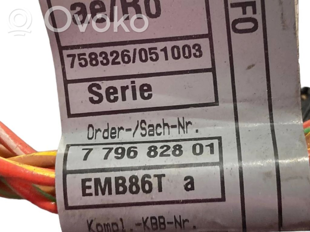 Engine wiring harness