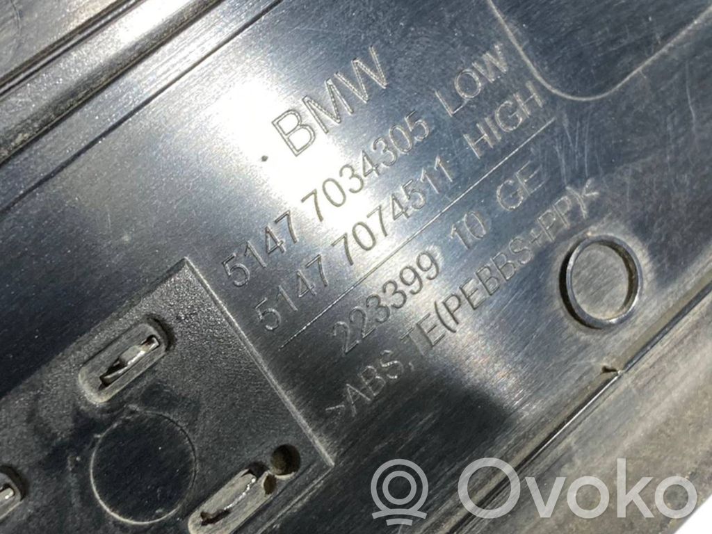 Aizmugurējā sliekšņa dekoratīvā apdare (iekšējā)