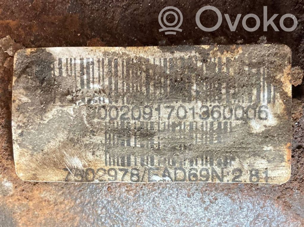 Задний редуктор