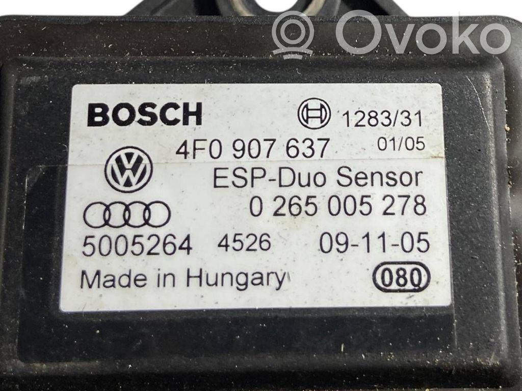 ESP (elektroniskās stabilitātes programmas) sensors (paātrinājuma sensors)