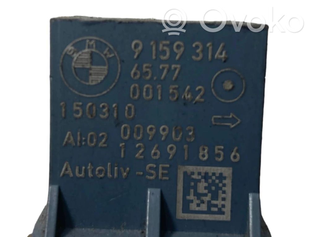 Airbag impact sensor
