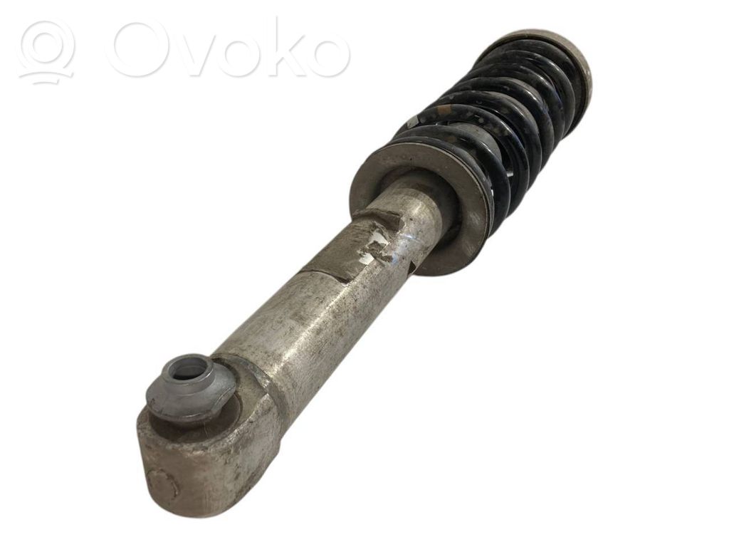 Rear shock absorber with spring