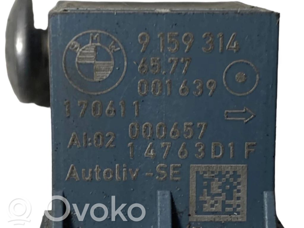 Airbag impact sensor