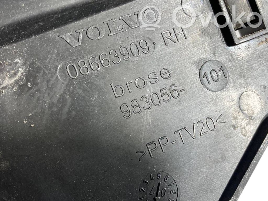 Aizmugurē turētājs / kronšteins ārējam atvēršanas rokturim