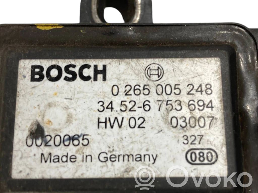 ESP (elektroniskās stabilitātes programmas) sensors (paātrinājuma sensors)
