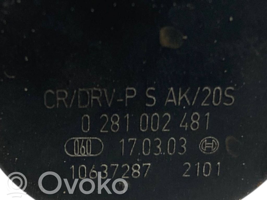 Degvielas spiediena regulators