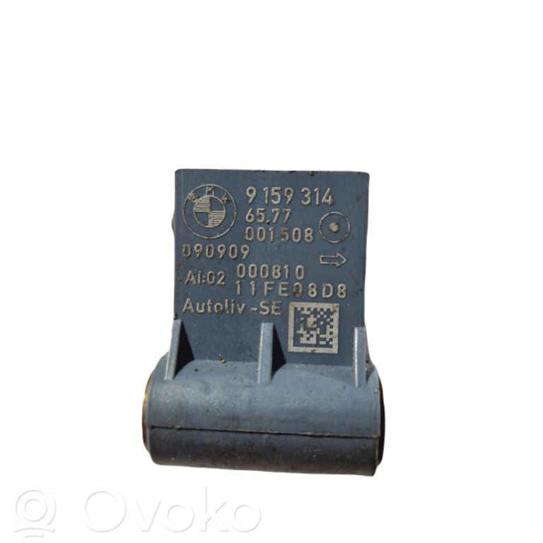 Airbag impact sensor