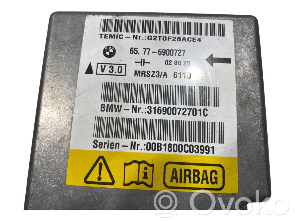 Gaisa spilvenu vadības bloks