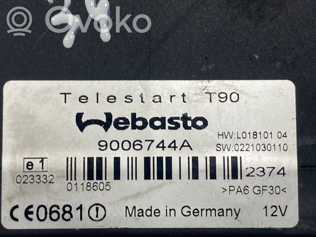 Autonomās apsildes vadības bloks