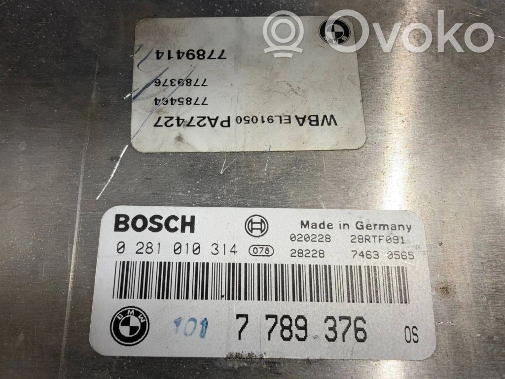 Aizdedzes ECU komplekts